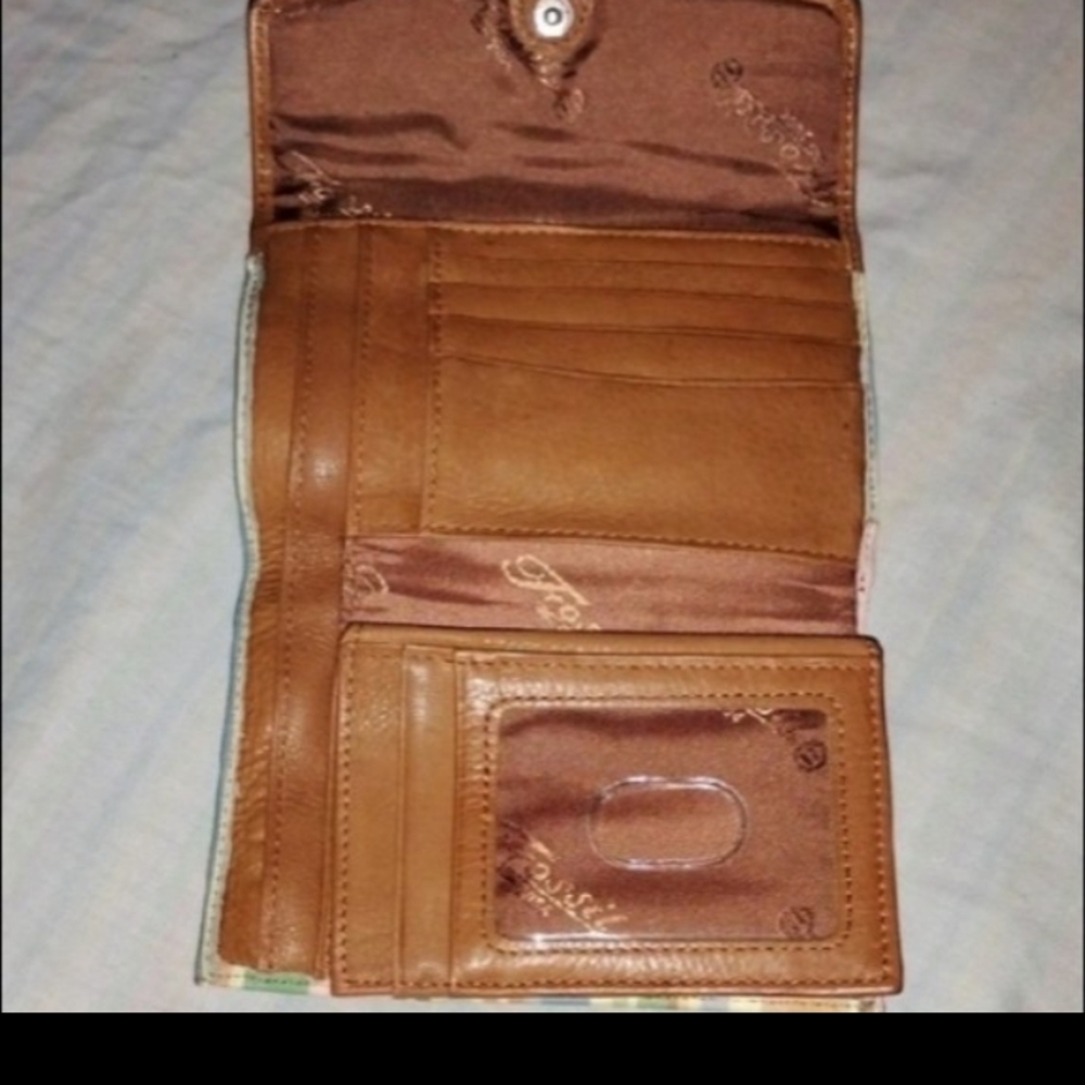 Fossil Multicolor Striped Women's Wallet - Picture 4 of 6